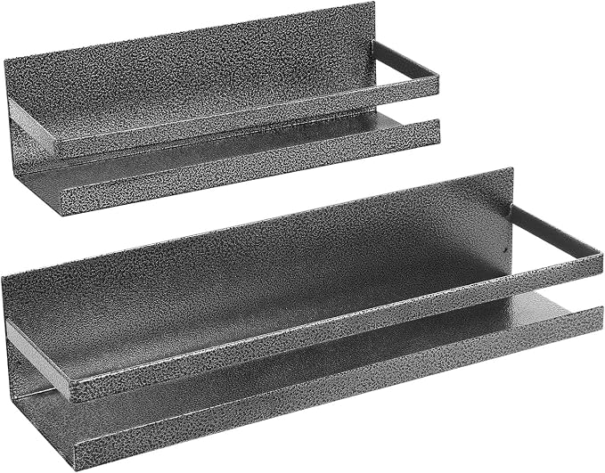 Uten Large Spice Rack for Refrigerator, 2 Pack Strong Magnetic Shelves by UTENHOMEGOODSCENTER
