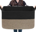 Goodpick Large Blanket Basket, Rectangle Nursery Basket by Goodpick