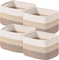 Shelf Baskets for Organizing, Storage Baskets for Shelves, Woven Baskets for by ICERZCZ