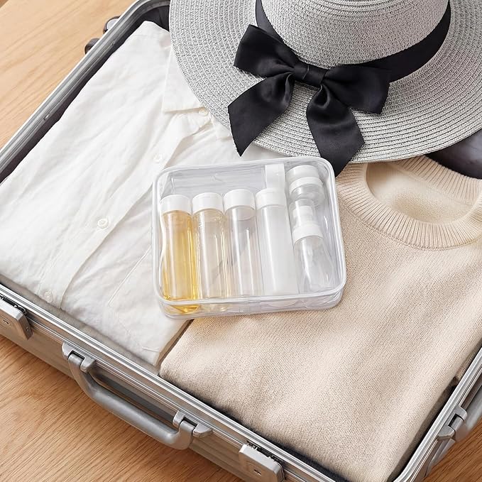 Travel Bottles for Toiletries 9 PCS 3.4oz TSA Approved Travel Size Containers - Image 7