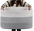 OIAHOMY Large Blanket Basket, 22”x17”x12” Rectangle Woven Baskets, Nursery by MasterofSpaceOptimization