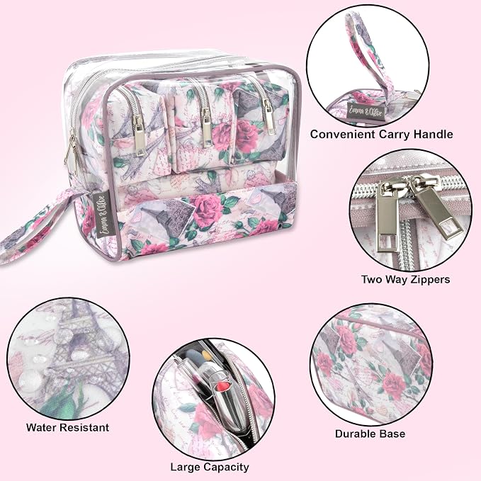 Emma & Chloe Travel Toiletry Bags - Image 4