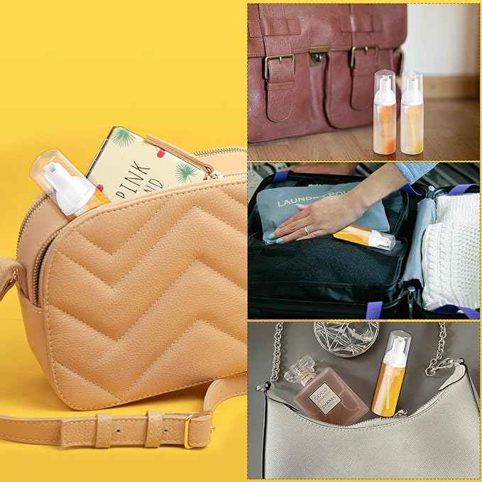 2oz Plastic Foam Pump Bottle, Empty Bottle Travel Foaming Dispenser - Image 7