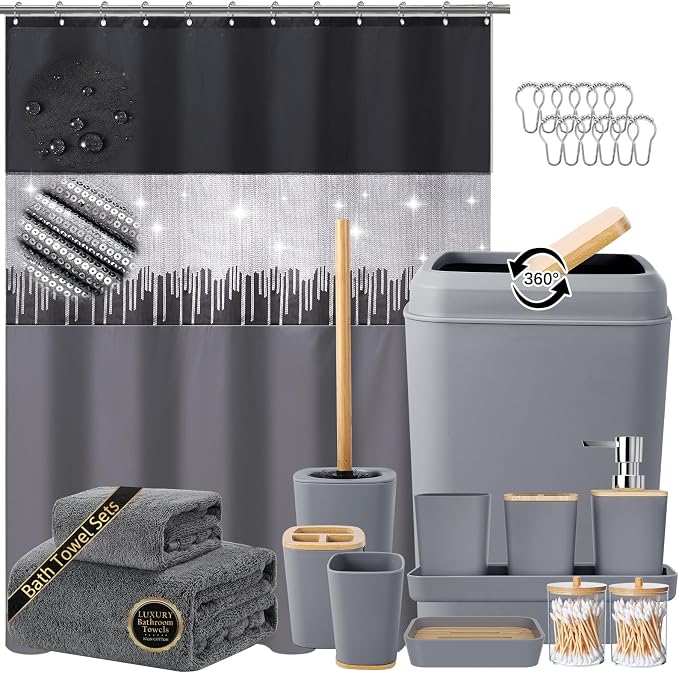 Bathroom Accessory Set – Bathroom Set by BetterbathroomwithXLHOME