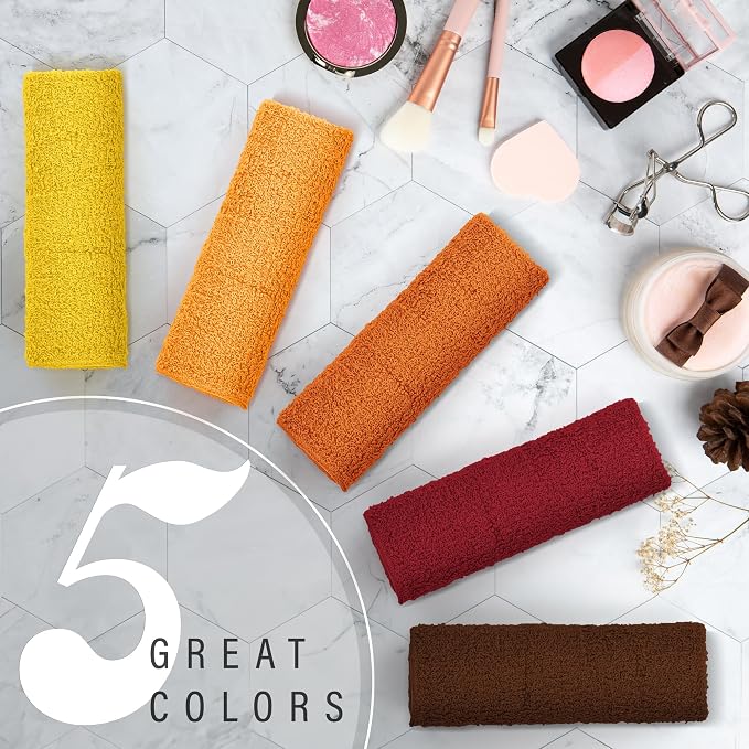 DecorRack 20 Pack 100% Cotton Wash Cloth, Luxurious Soft, 12 x 12 inch Ultra - Image 6
