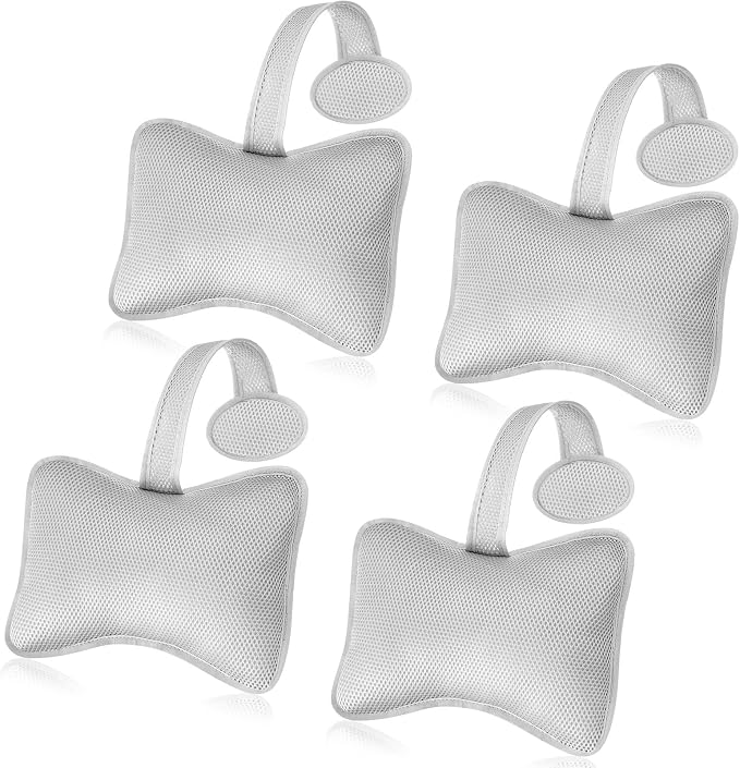 4 Pcs Hot Tub Spa Pillows for Outdoor Indoor Inflatable Bathtub 10.62 x 8.26 by Threehoney
