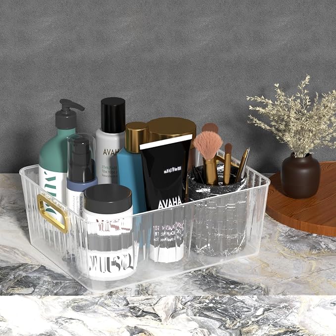 6 Packs Plastic Storage Organizer Bins - Image 5