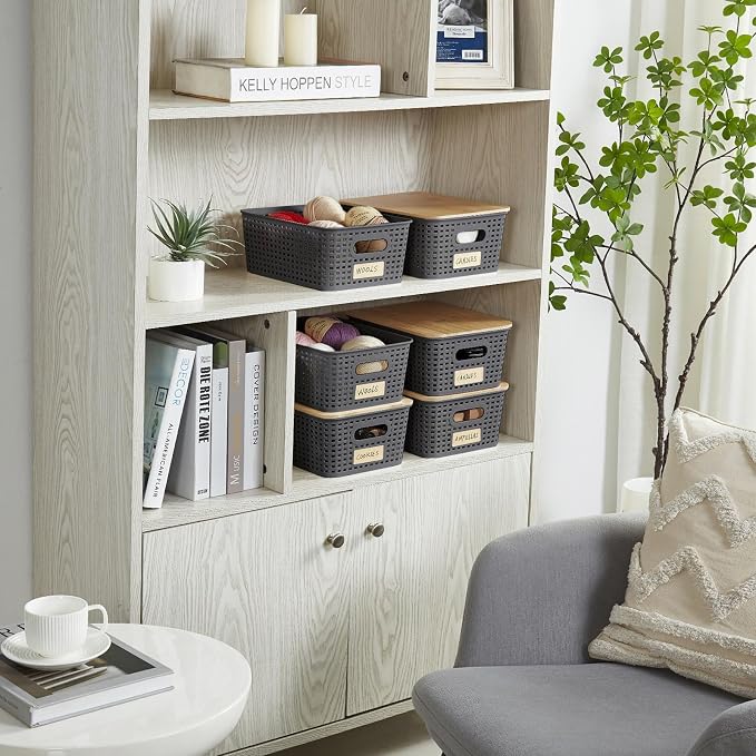 Small Plastic Storage Bins - Image 7
