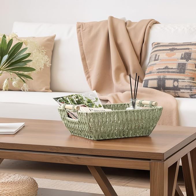 StorageWorks Large Wicker Storage Basket - Image 6