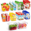Set Of 10 Refrigerator Pantry Organizer Bins, Countertops, Fridge Organizer by YKIOKE