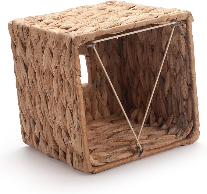 Tissue Box Cover Square, Rattan Tissue Box Holder -Boho Decorative Woven Facial - Image 6