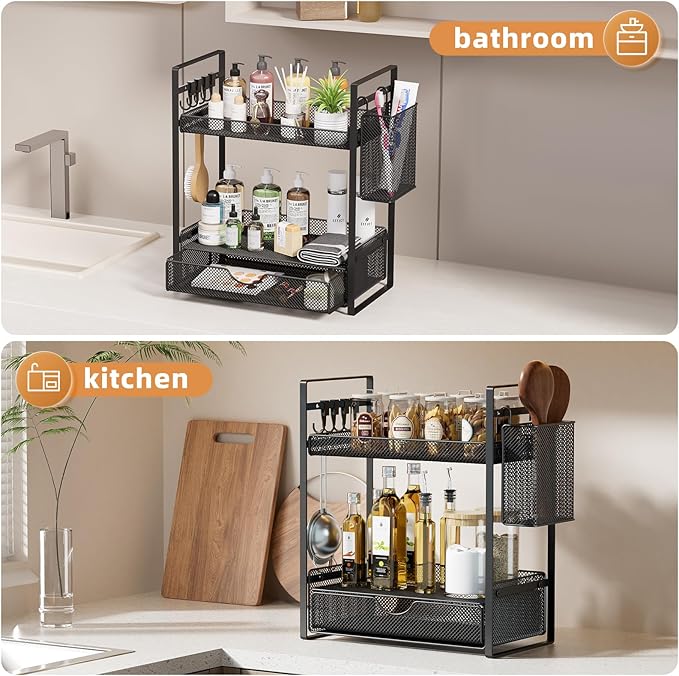 VITVITI 2 Tier Bathroom Organizer Countertop - Image 5
