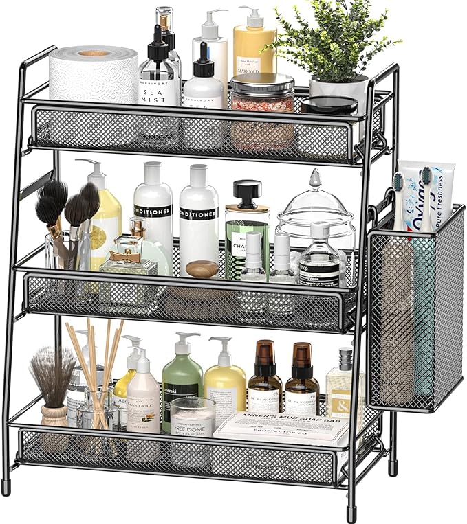 EKNITEY Bathroom Countertop Organizer Shelf by EKNITEY