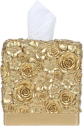 Hymmah Modern Square Tissue Box Cover Holder, Bathroom Accessories Decor Unique by Hymmah