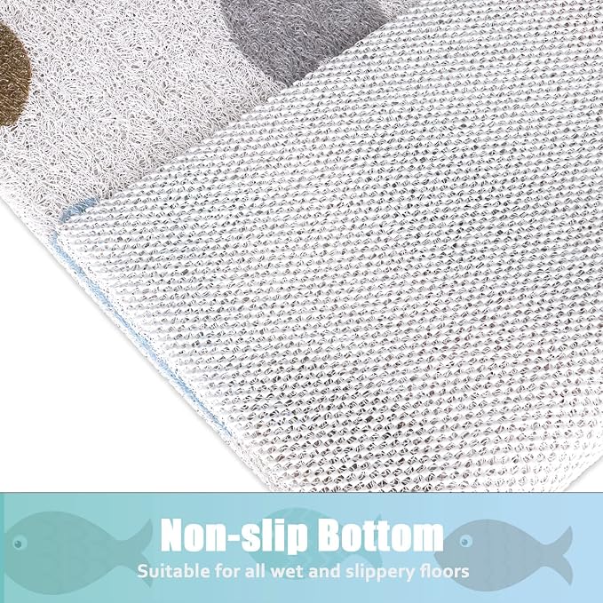 Bathtub Mat Shower Mat Non-Slip, 16x 39 Inch, Soft Comfort Bath Mat - Image 2
