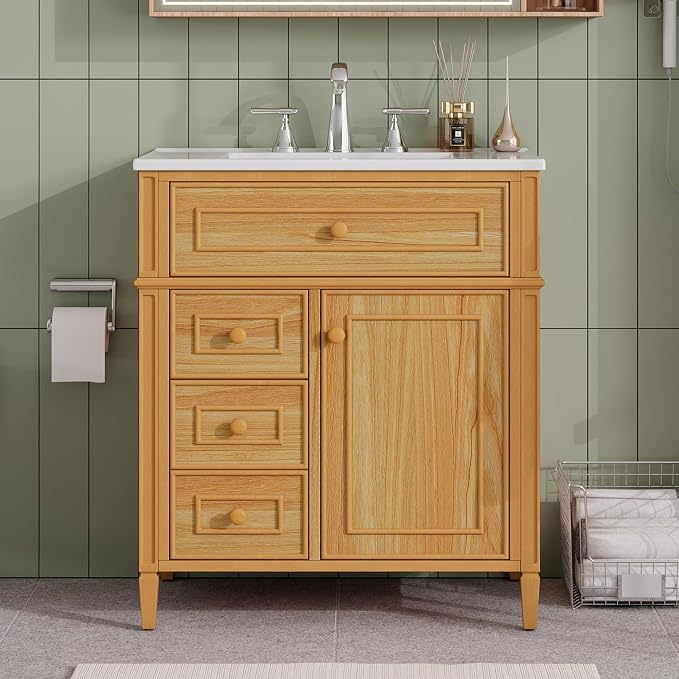 Harper & Bright Designs 30" Bathroom Vanity - Image 3