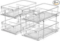 2 Set, 2 Tier Clear Organizer by MakeLifeBetterEasier