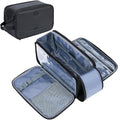 ZEEMO Travel Toiletry Bag for Men, Medium Water-Resistant Double-Sided by ZEEMO
