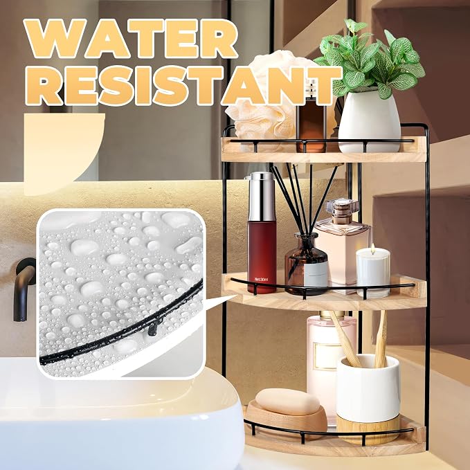 3 Tier Bathroom Counter Organizer, Bathroom Counter Tray and Vanity Organizer - Image 5