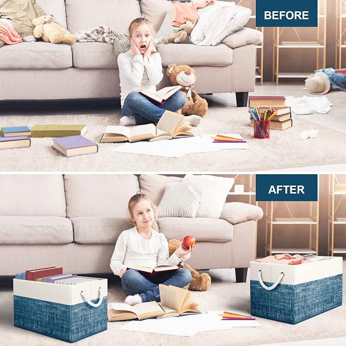 Fab totes Storage Bins, Foldable Storage Baskets - Image 6