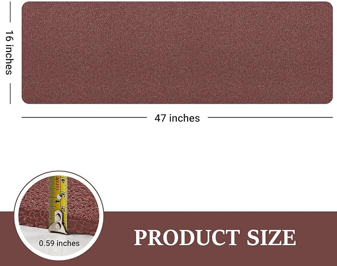 LuxStep Shower Mat Bathtub Mat, 47x16 inch, Non-Slip Bath Mat - Image 2