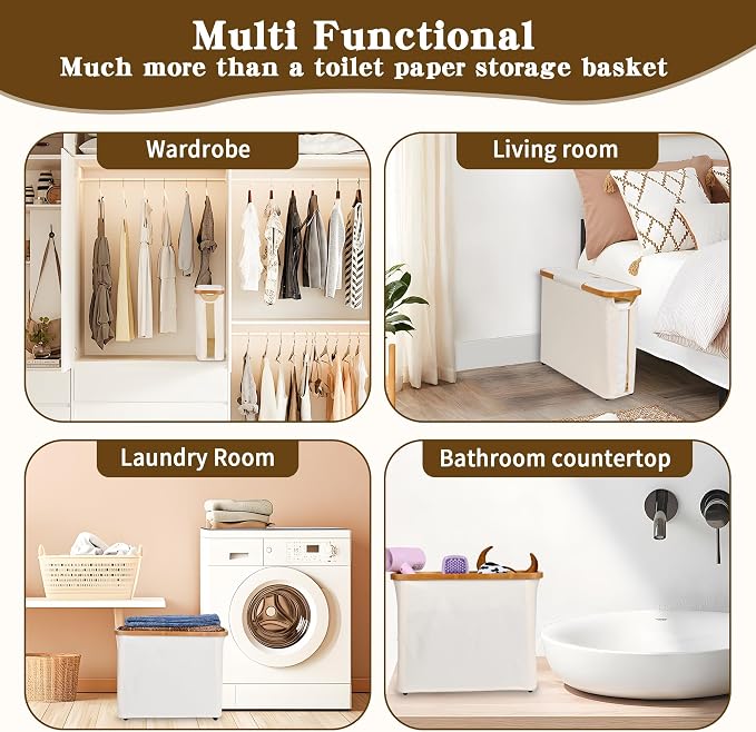 Toilet Paper Storage Basket - Image 7