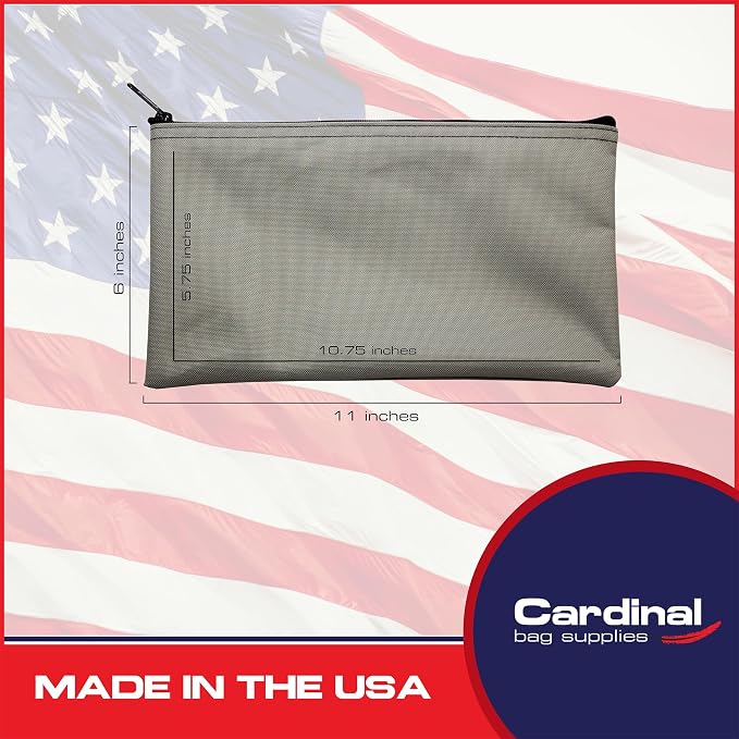 Multipack of 2 Compact Zipper Cloth Pouches, Zipper Bag, Travel Toiletry - Image 2