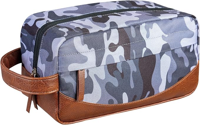 Travel Toiletry Bag for Men, Hanging Toiletry Organizer, Water Resistant by Ezday