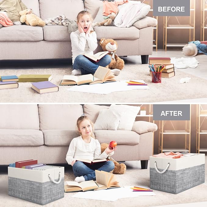Fab Totes Foldable Storage Baskets - Image 3