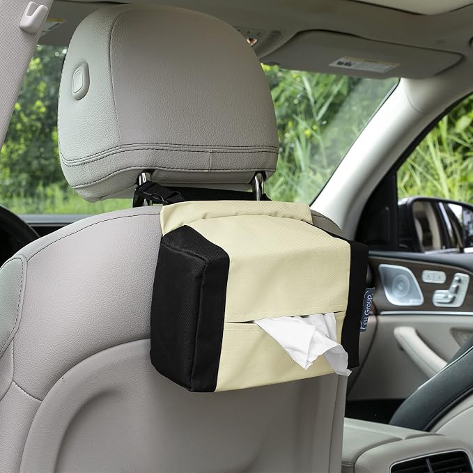 FH Group E-Z Travel™ Napkin Tissue Dispenser Holder Fits Most Cars, and Vans - Image 3