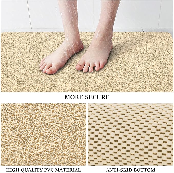 LuxStep Shower Mat Bathtub Mat, 24x16 inch, Non-Slip Bath Mat - Image 3