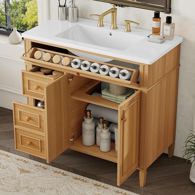 Harper & Bright Designs 36" Bathroom Vanity by HarperBrightDesigns