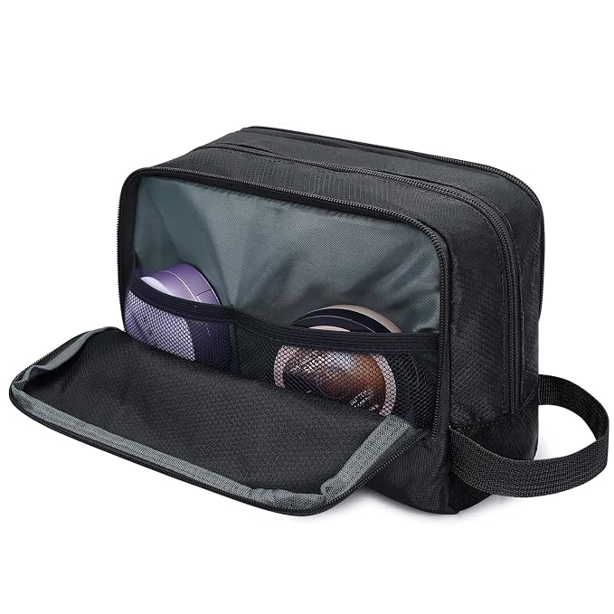 Toiletry Bag for Men Hanging Dopp Kit Water Resistant Shaving Bag Small - Image 7