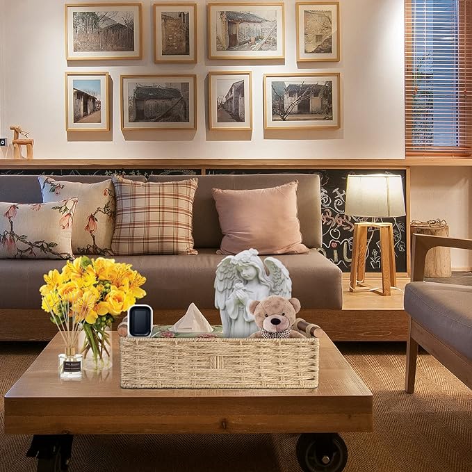 Round Paper Rope Storage Basket - Image 7