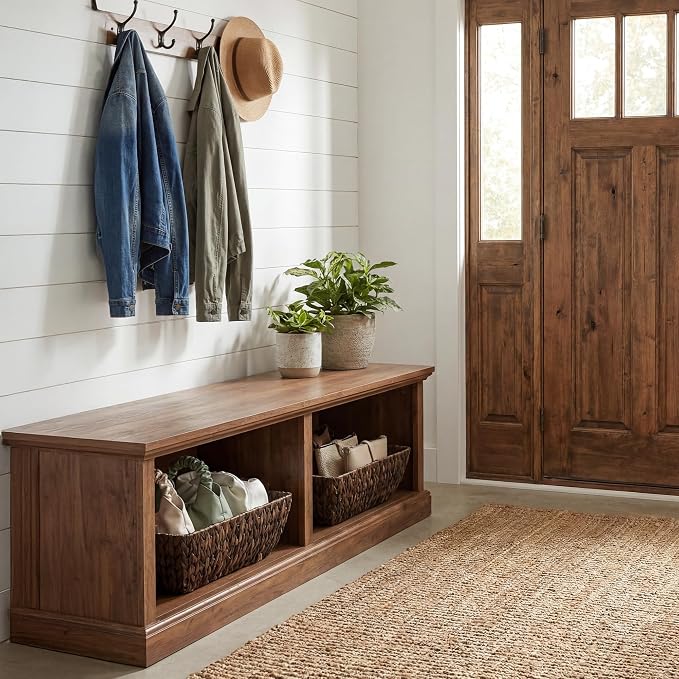 Storageworks Wicker Baskets for Shelves, Large Organizer Basket for Shelves - Image 7