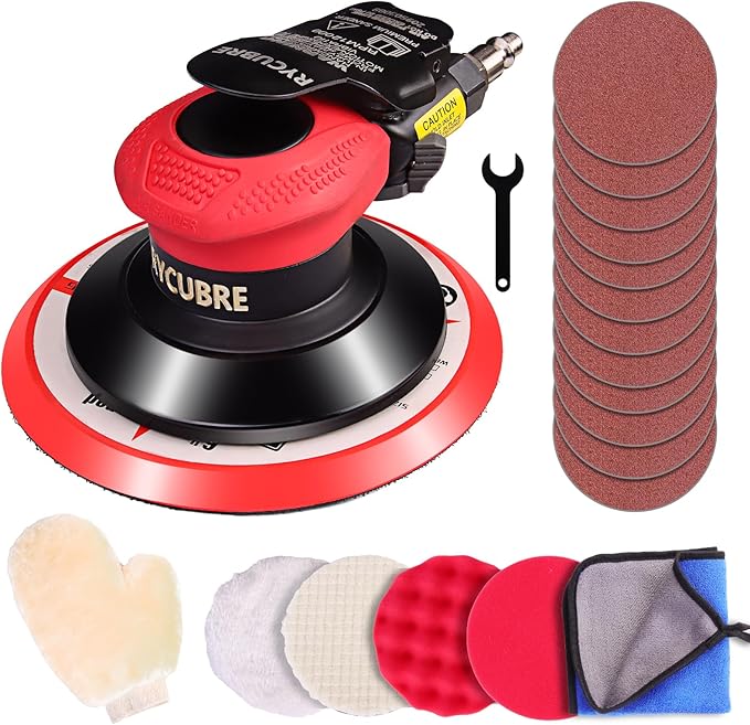 pneumatic Air Sander 5/6 Inch DA Palm Sander by Unknown