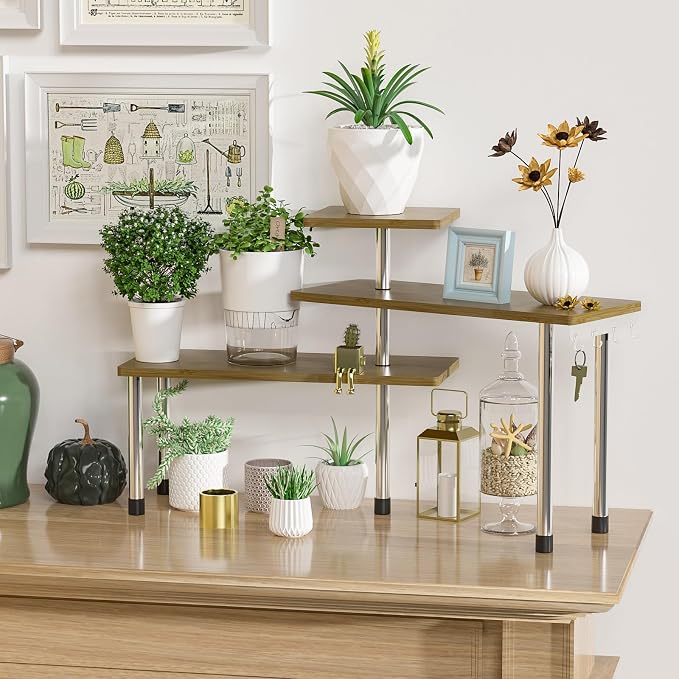 ZHWS Kitchen Corner Shelf Countertop Organizer - Image 4