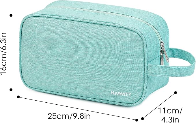 Narwey Travel Toiletry Bag for Women Traveling Dopp Kit Men Travel Bag for - Image 6