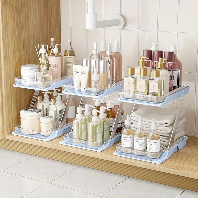 3 Pack Bathroom Organizers and Storage by Unknown