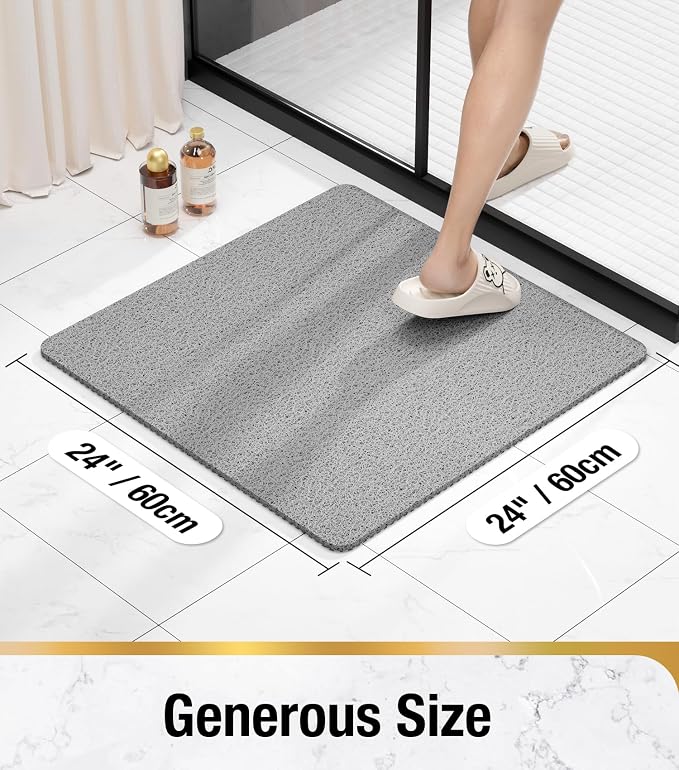 Shower Mat Non Slip Square, Bath Tub Mat - Image 2