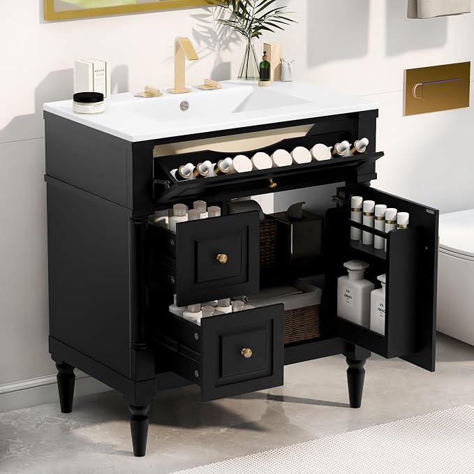 Harper & Bright Designs 30" Bathroom Vanity by HarperBrightDesigns