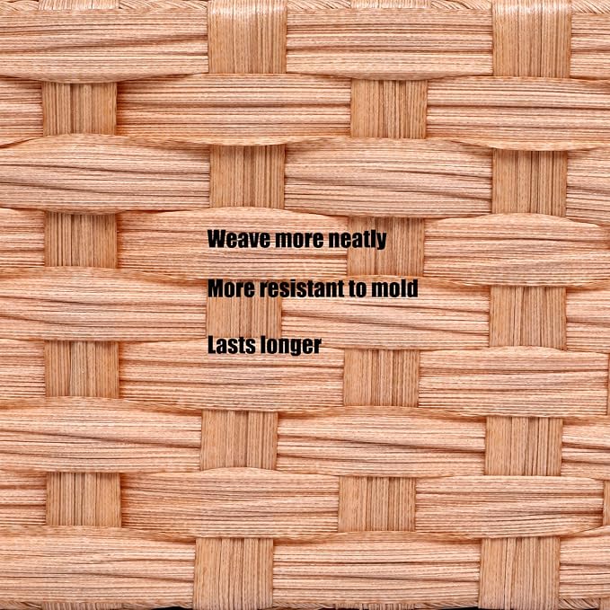 Bathroom Decor Box Toilet Tank Basket Woven Tissue Holder Box Toilet Paper - Image 6