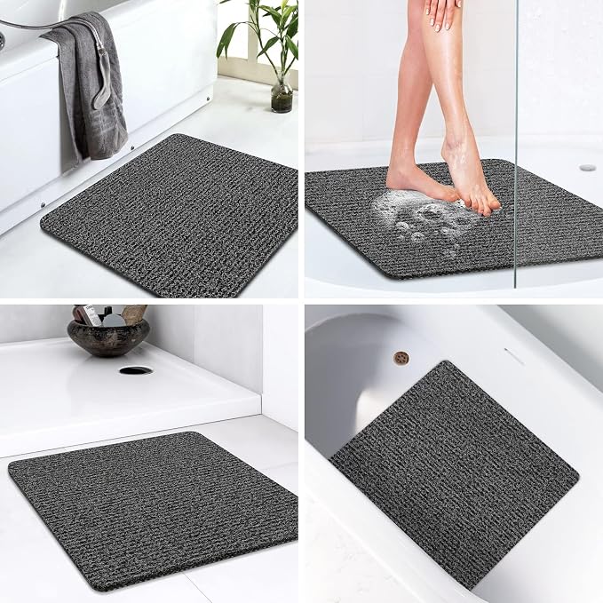 LuxStep Shower Mat Bathtub Mat, 24x24 inch, Non-Slip Bath Mat - Image 7