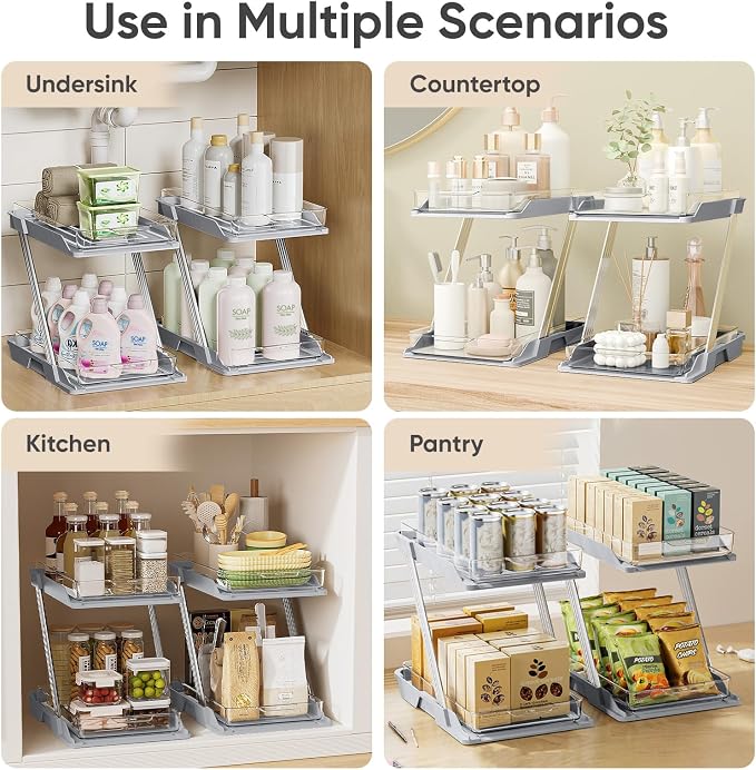 3 Pack Bathroom Organizers and Storage - Image 4