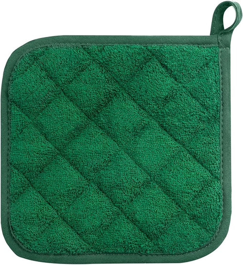 100% Cotton Kitchen Everyday Basic Terry Pot Holder Heat Resistant Coaster - Image 2