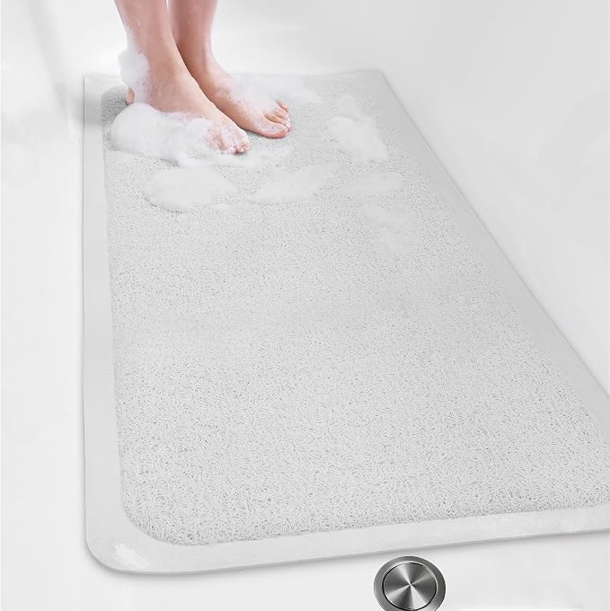 Mecko Non Slip Shower Mats, 16x40 Inch, Anti-Slip Bathtub Mats - Image 9