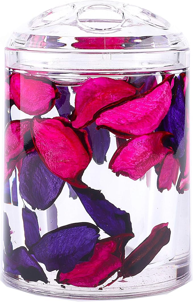 Locco Decor 4 Piece Acrylic Liquid 3D Floating Motion Bathroom Vanity Accessory - Image 4
