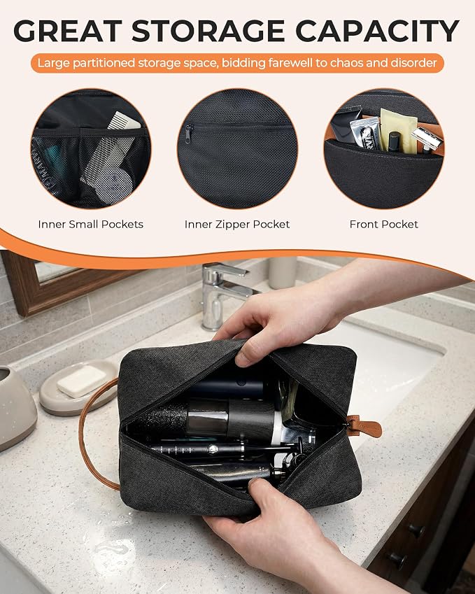 Elviros Hanging Travel Toiletry Bag Gift - Image 6