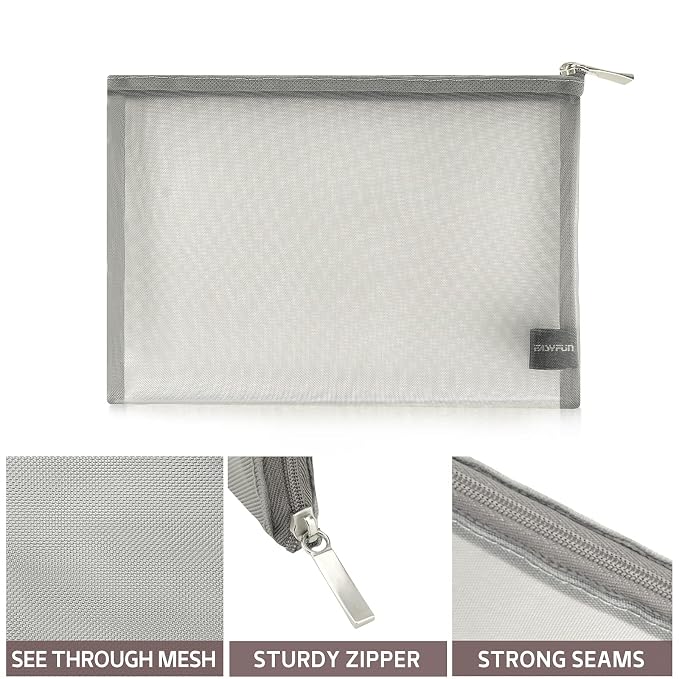 EASYFUN Mesh Pouch, Make up Bag - Image 3