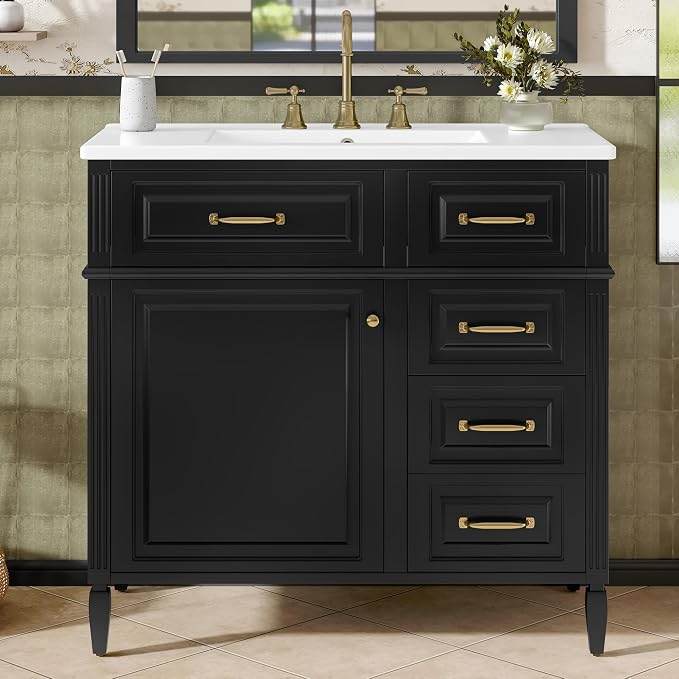 Harper & Bright Designs 36" Bathroom Vanity - Image 3